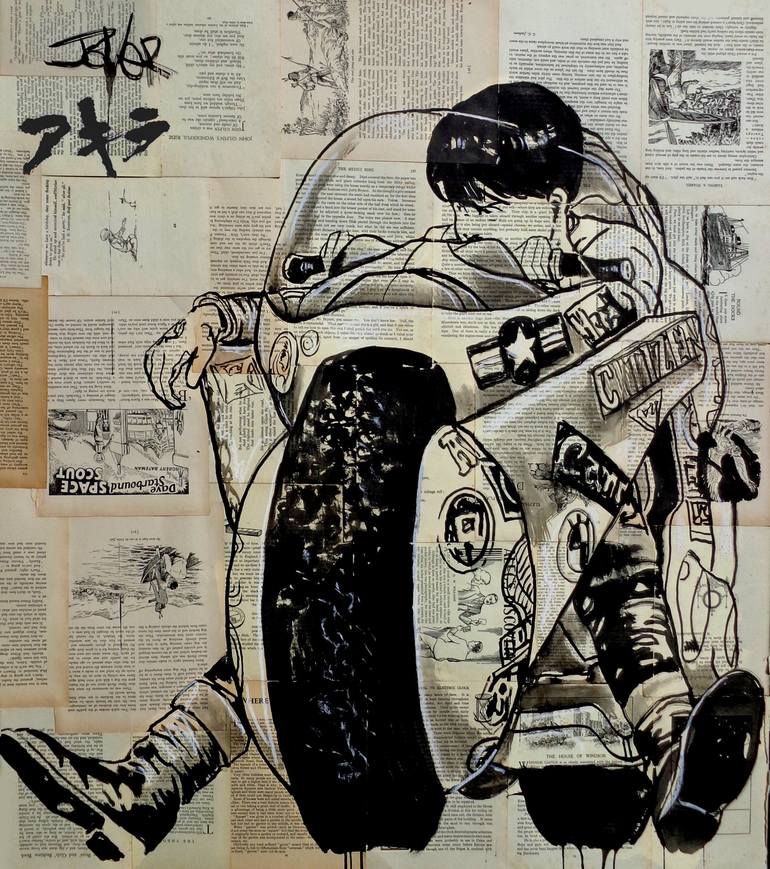 pop akira Drawing by Loui Jover | Saatchi Art Portugal
