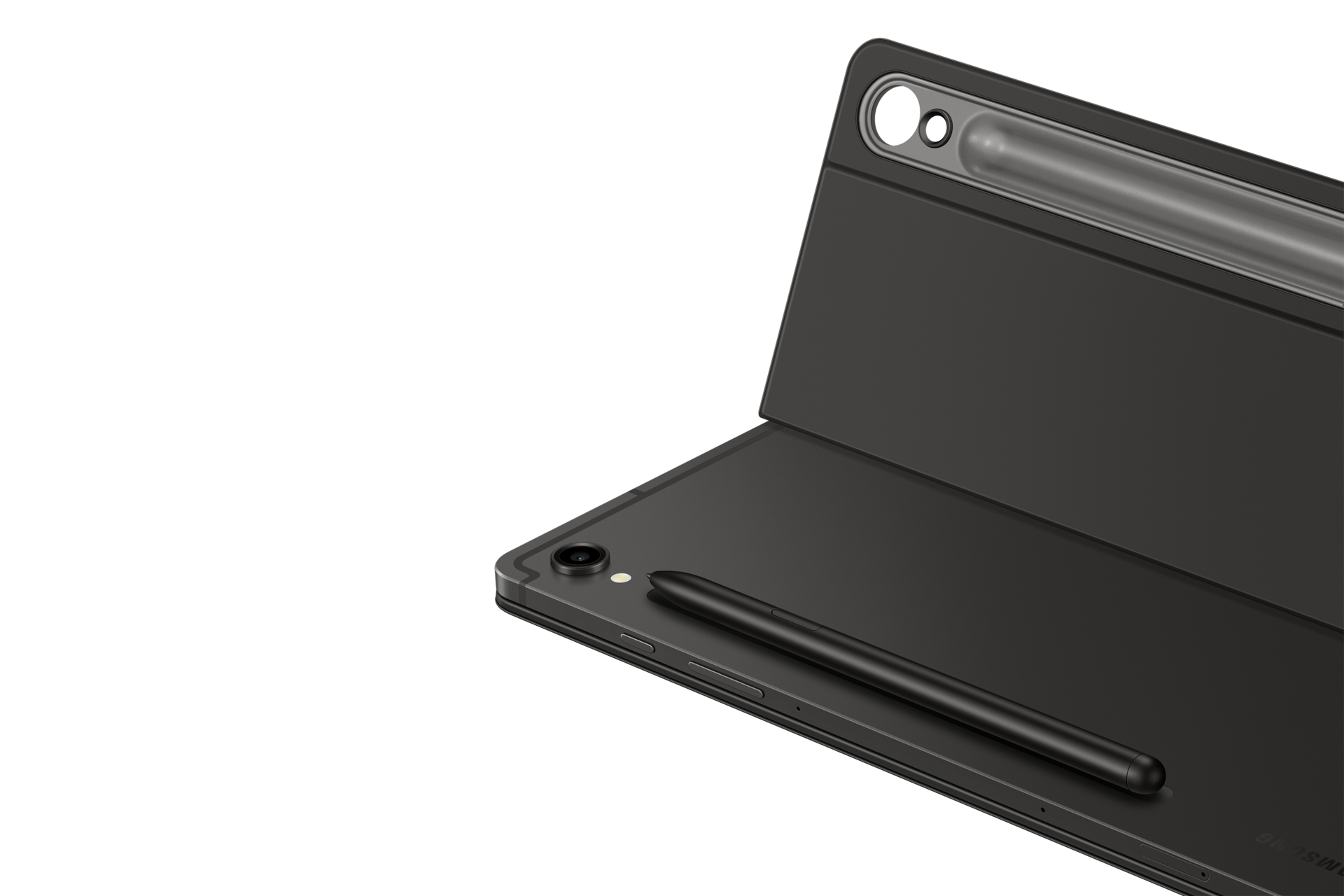 Book Cover Keyboard Slim - AI Key, Black, Galaxy Tab S10 FE | S10