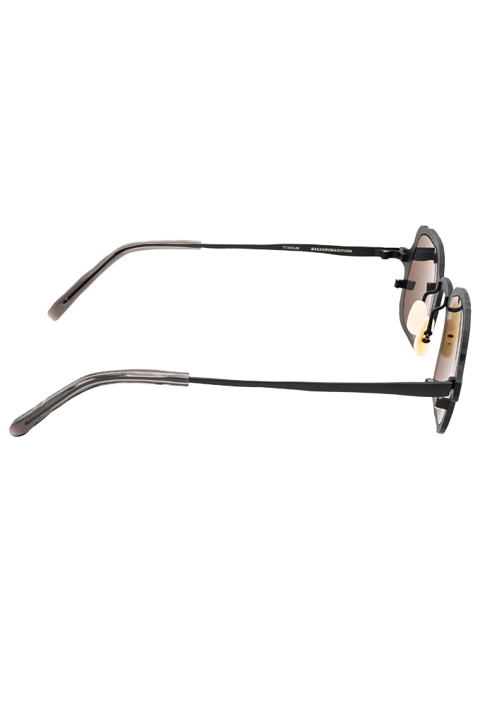 Masahiro Maruyama Titanium Sunglasses - MM-0086 / #1 / Black