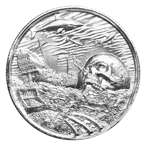 2 oz Privateer Collection: Davy Jones Locker Ultra High Relief