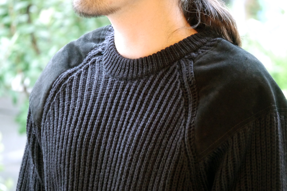 COMOLI × BLACK SHEEP GUNPATCH KNIT — TF Blog