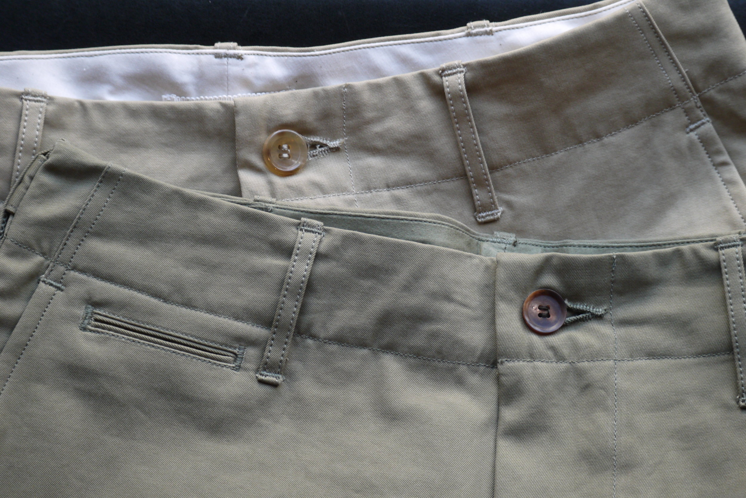 AURALEE WASHED FINX LIGHT CHINO WIDE PANTS — TF Blog