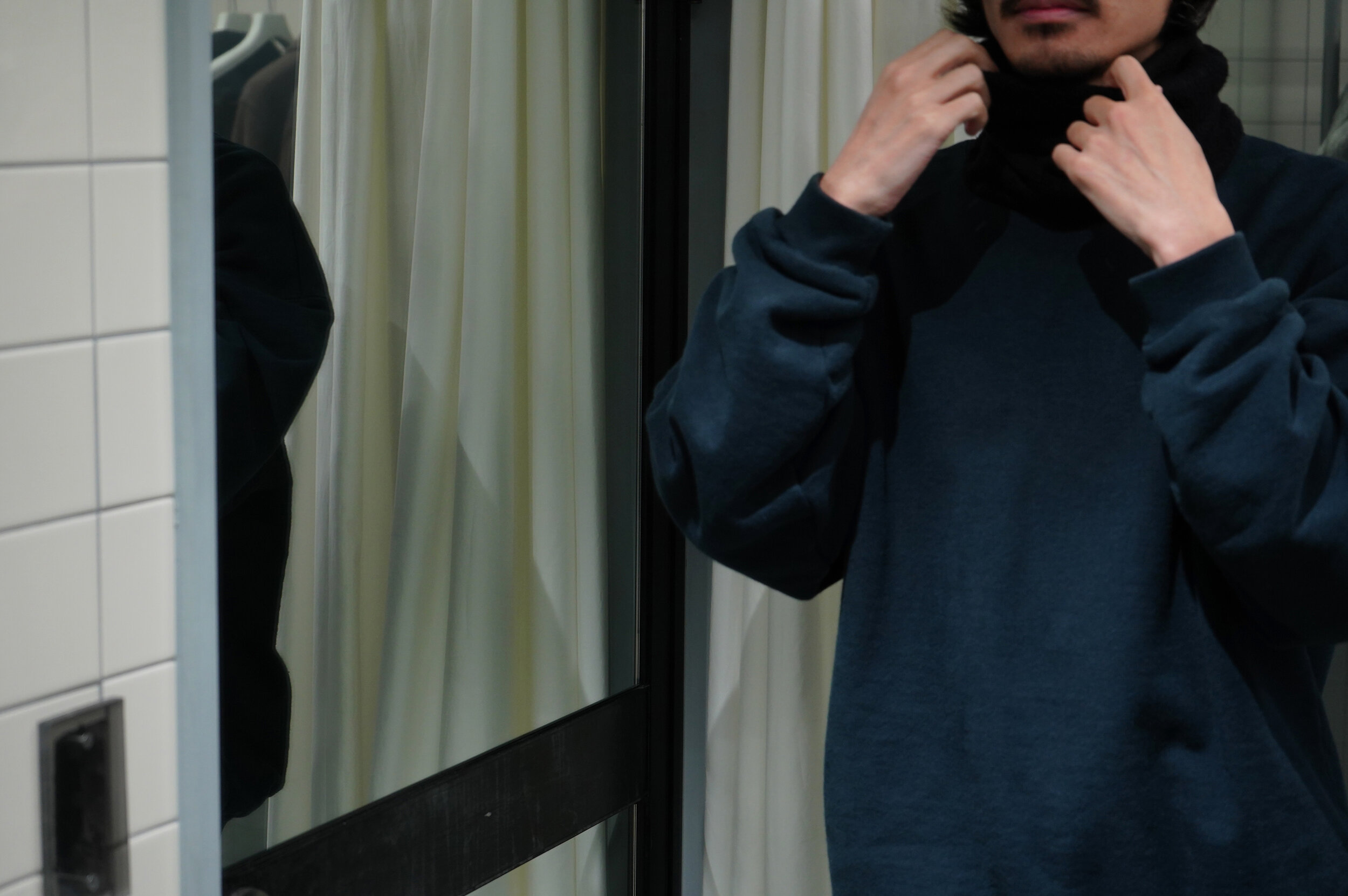 COMOLI シルクフリース ネックウォーマー — TF Blog