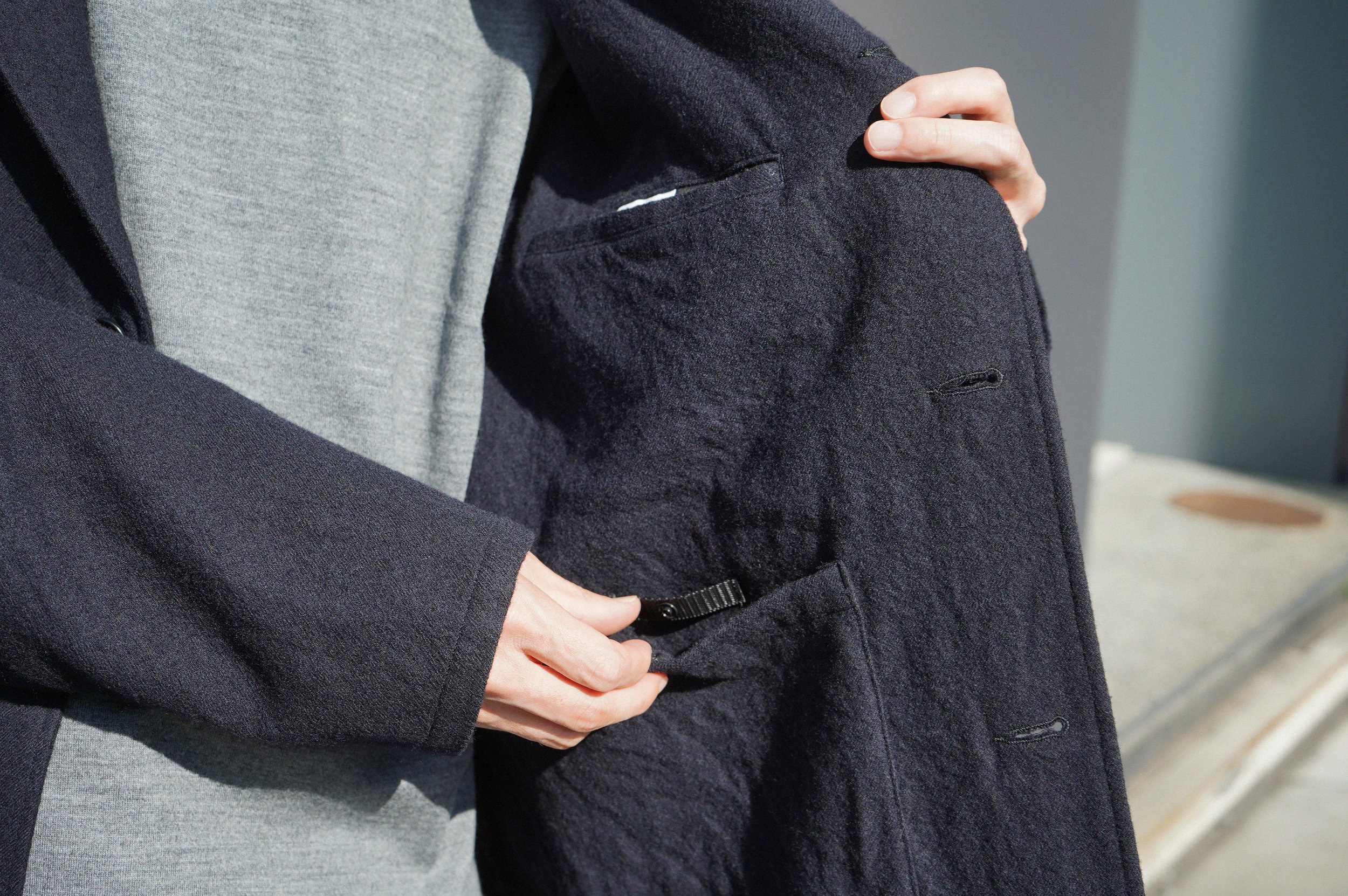 ERA. SHUKUJU WOOL AWAI JACKET — TF Blog