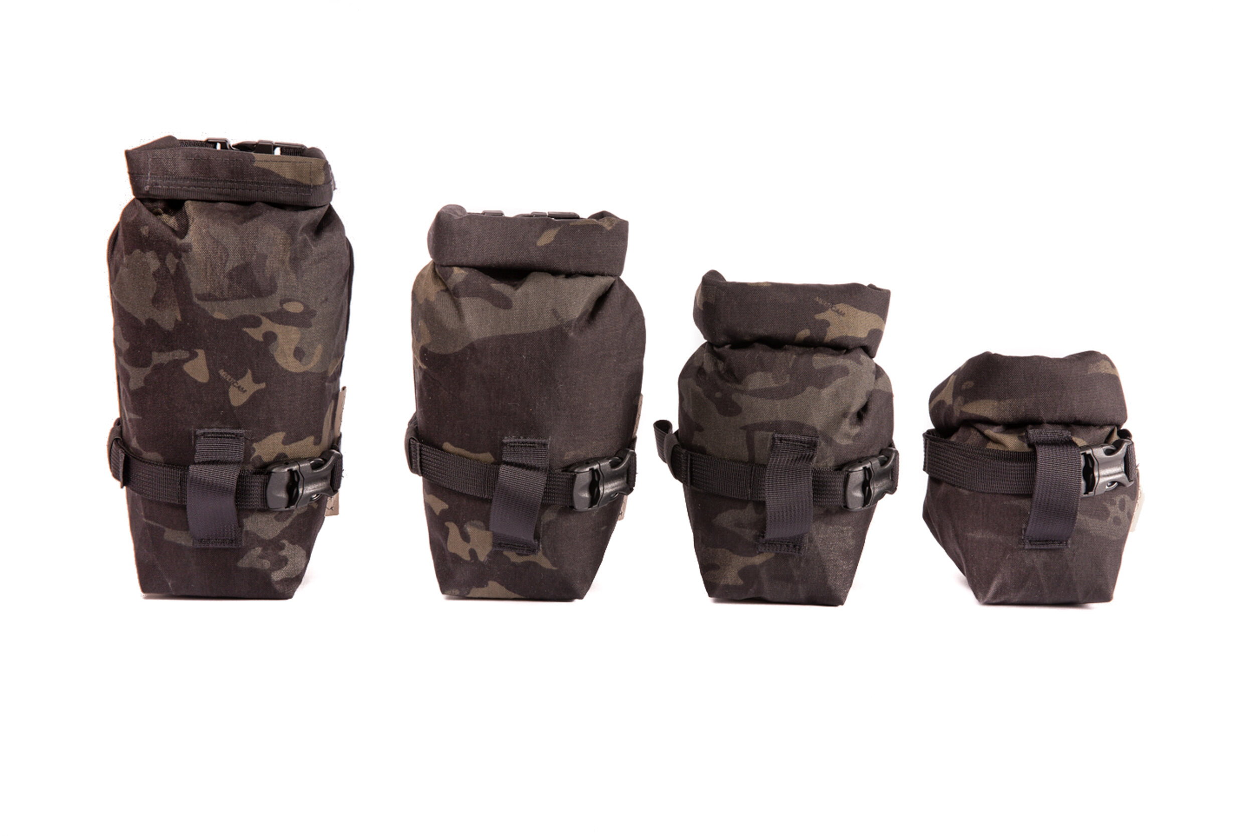 Rolltop Saddlebag Seat Bag - Outer Shell Bike Bags