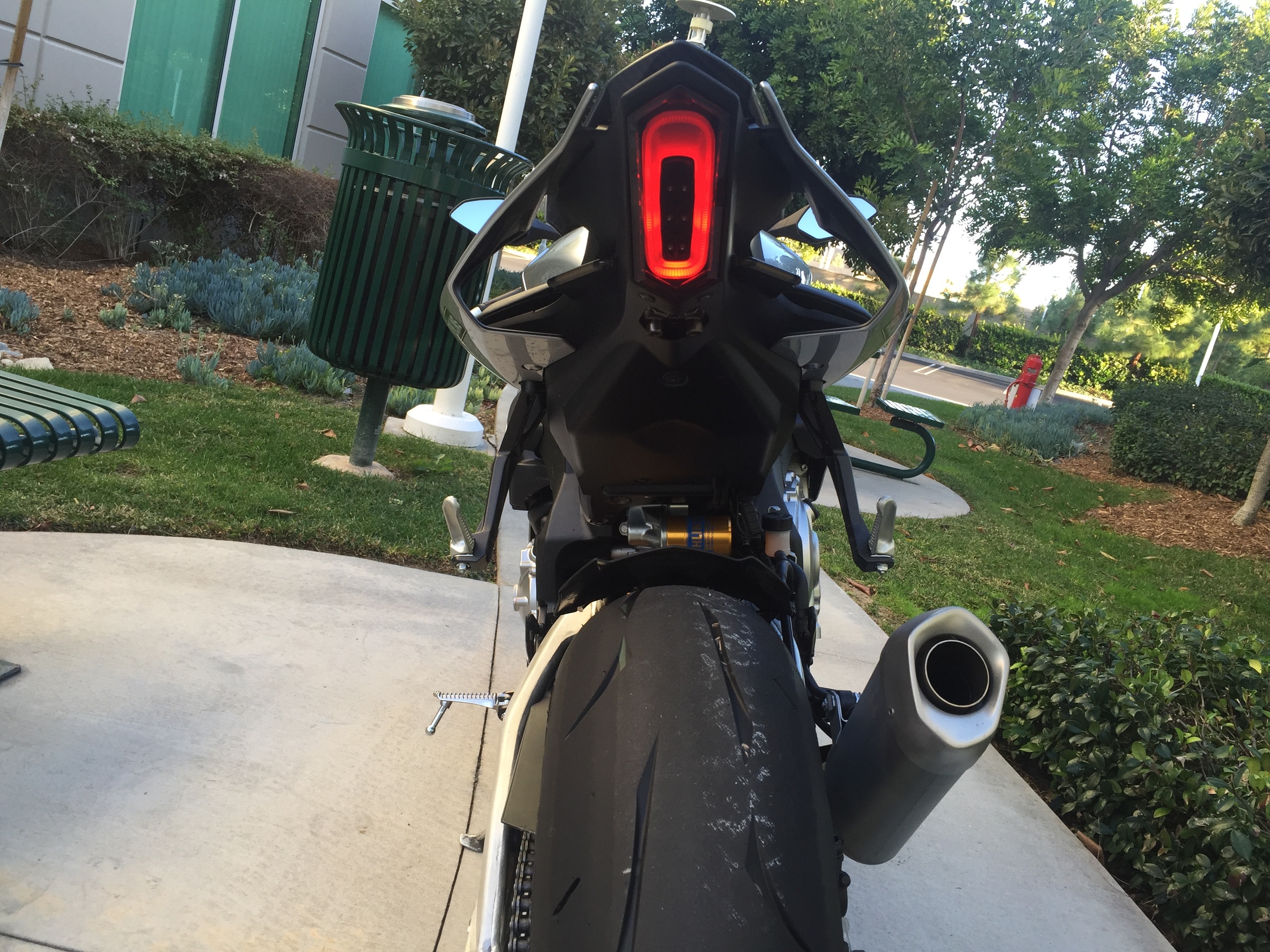 LED Tail light - Yamaha R1/R1M/R1S (2015-2025) Smoke/Integrated