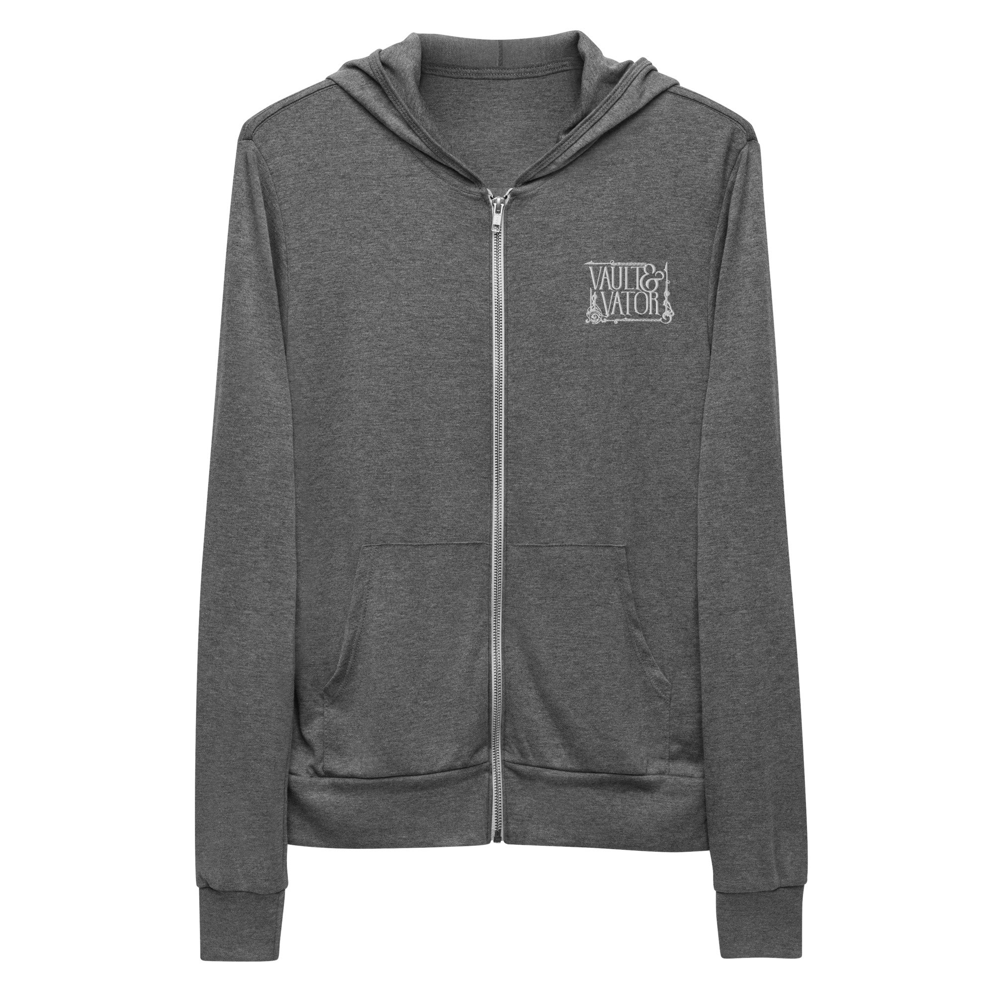 Unisex zip hoodie — Vault & Vator