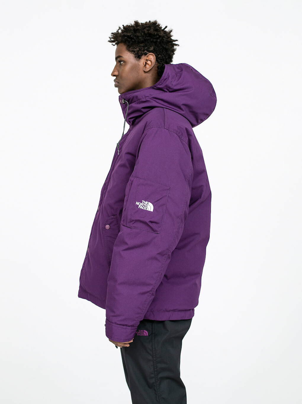 North Face Purple Label monkey time Short Down Parka — eye_C