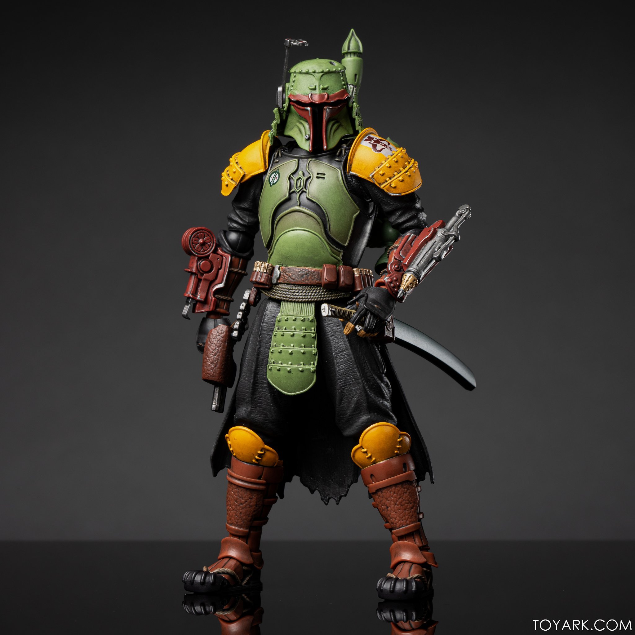 Awesome Ronin Mandalorian and Daimyo Boba Fett Action Figures From