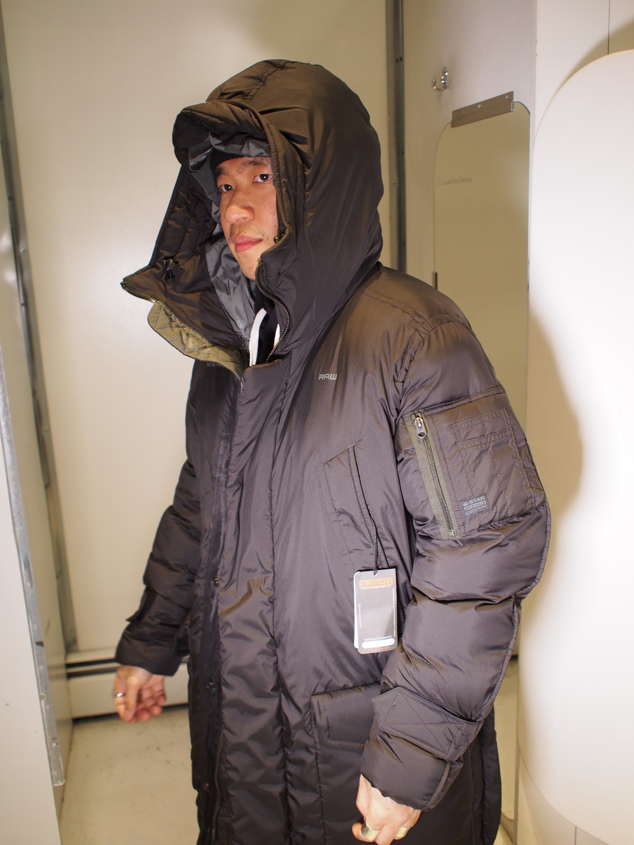 G-Star Raw Pillow Whistler Hooded XL Parka - Dark Black — GLOBAL