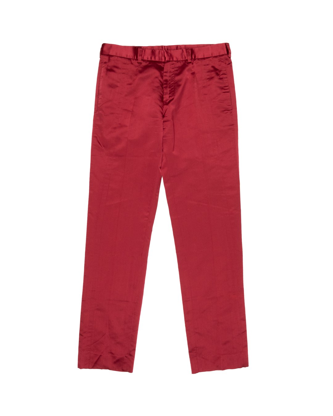 Dior Homme SS2002 Red Silk Pants — Middleman Store