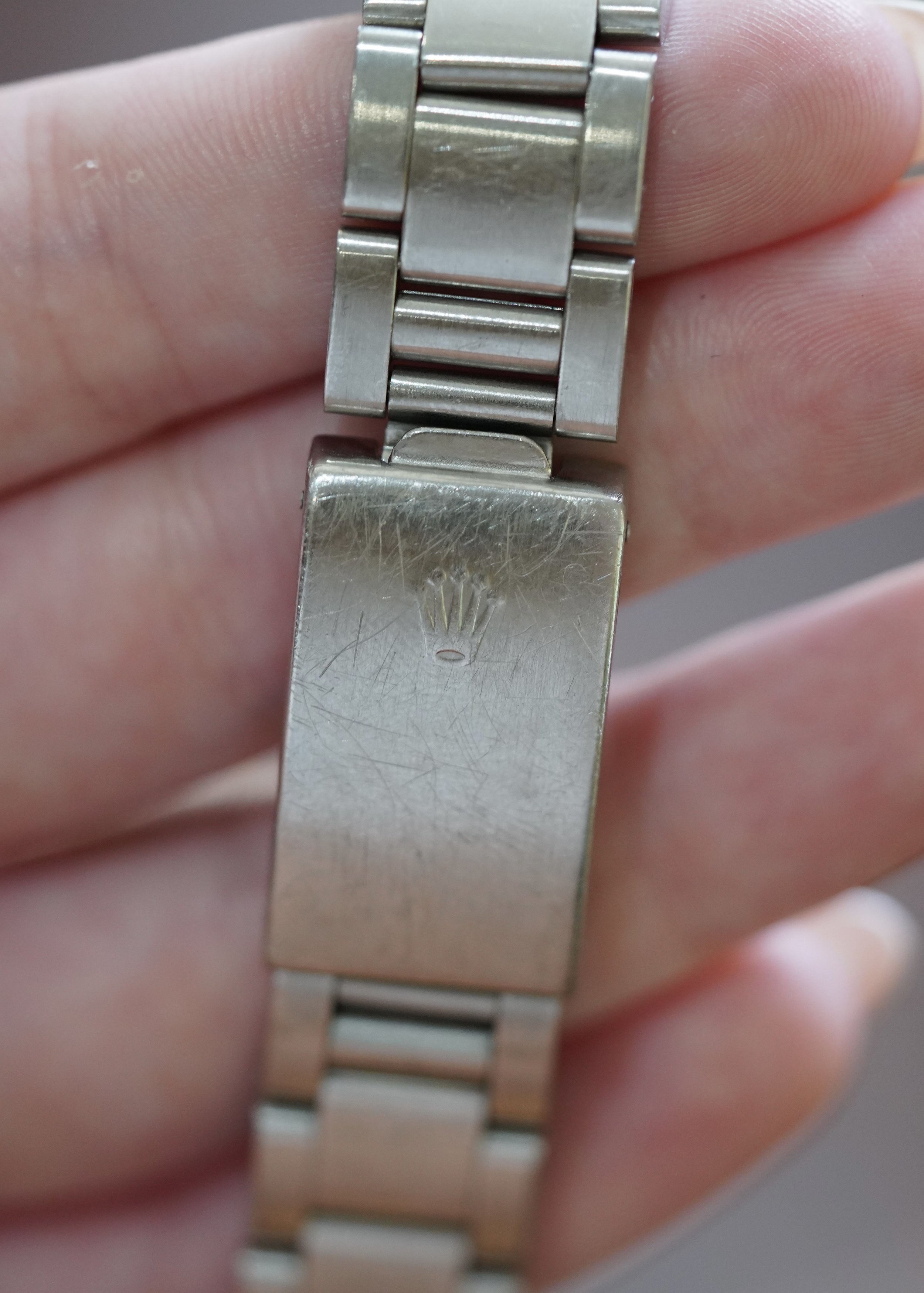 20MM Rolex Oyster 78360 Bracelet 580 End Links 7 Inches — Wind Vintage