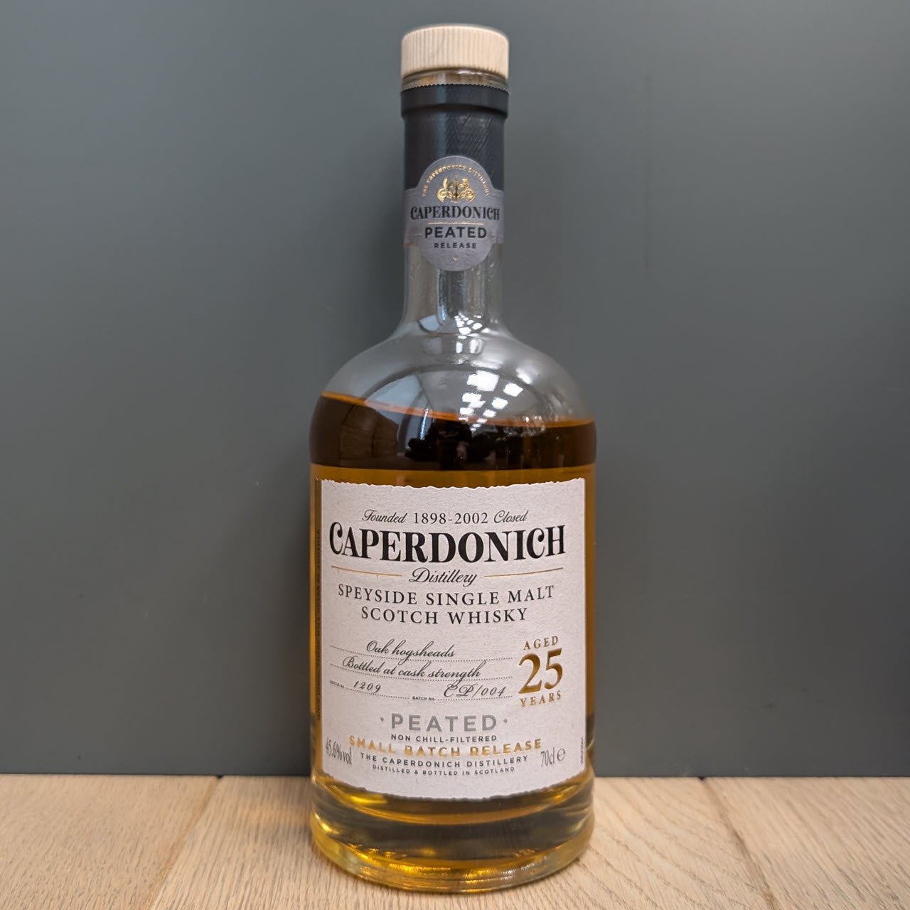 Caperdonich 25 YO Peated Single Malt — Whisky Saga