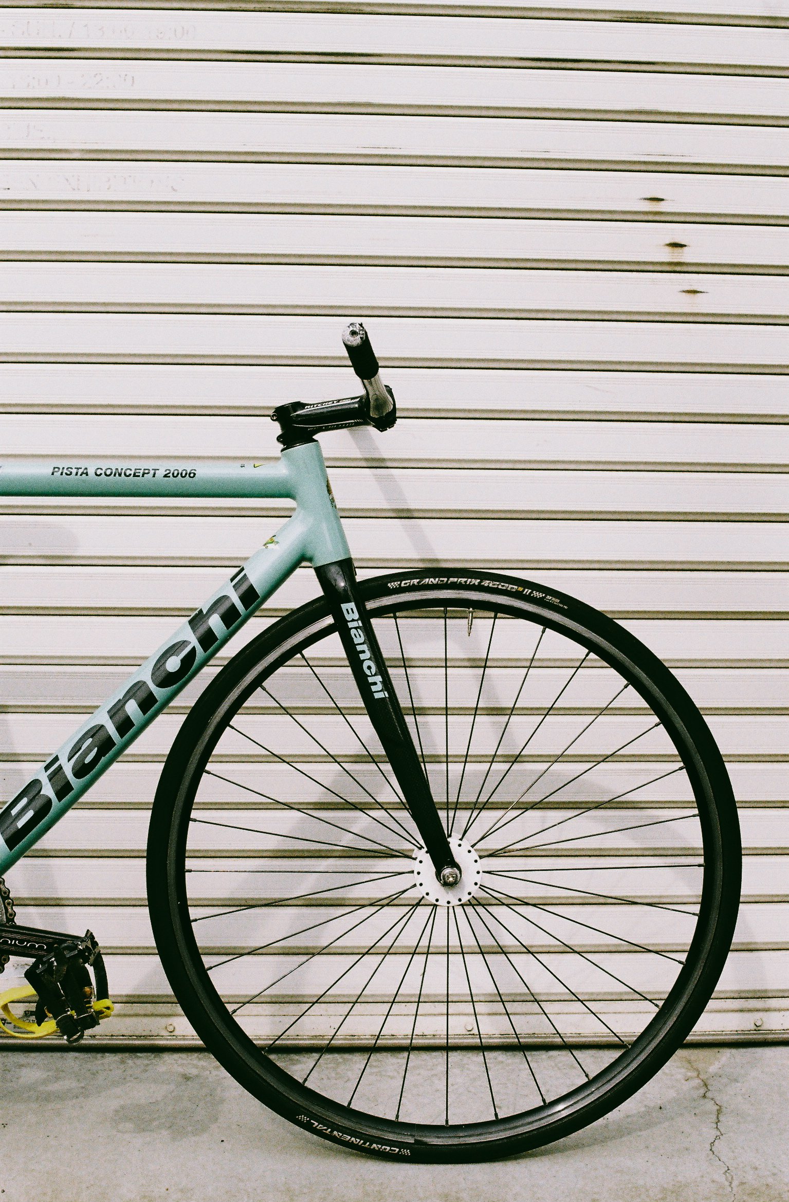 Bike Check: Tommy's 2006 Bianchi Pista Concept — Slow Spin Society