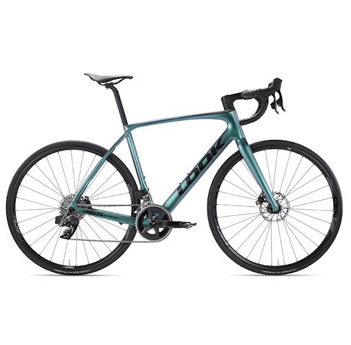 LOOK 765 Optimum 2 Disc with Shimano Ultegra Di2 - Metallic Black