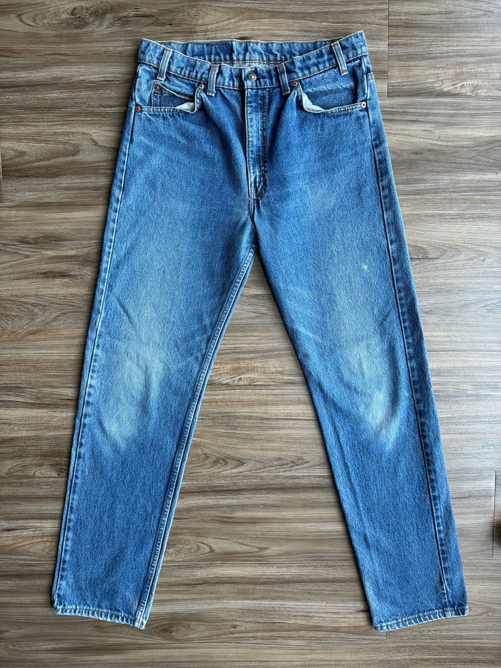1993 Levi's USA 505 Tag 34x34 Actual 32x33 — Jean Genie Vintage Co.
