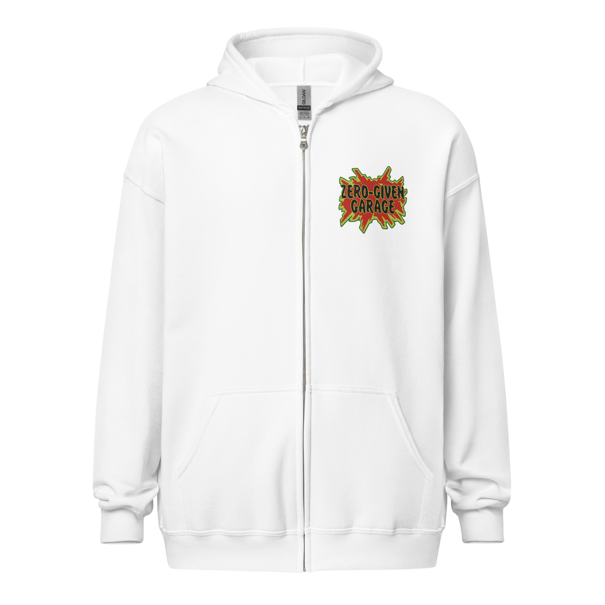 Hoodie (Zip-Up) | Z64 Crew [UNISEX] [5-COLORS] — Zero Given Garage