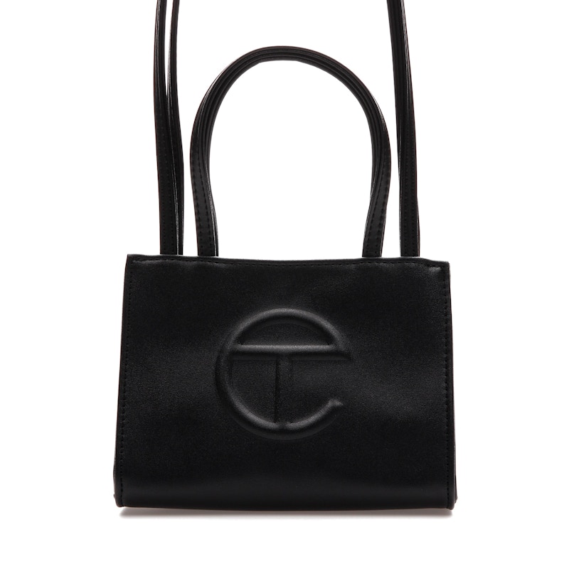 テルファー ショッピングバッグ スモール ブラック in Vegan Leather