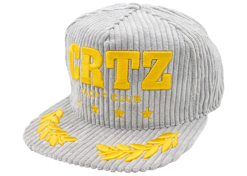 Corteiz Soho Yacht Club Crtz Cap Grey - SS22 - GB