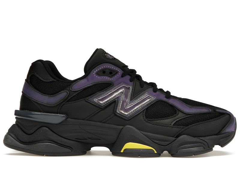 New Balance 9060 Mowalola Burglarwear Black Purple Yellow