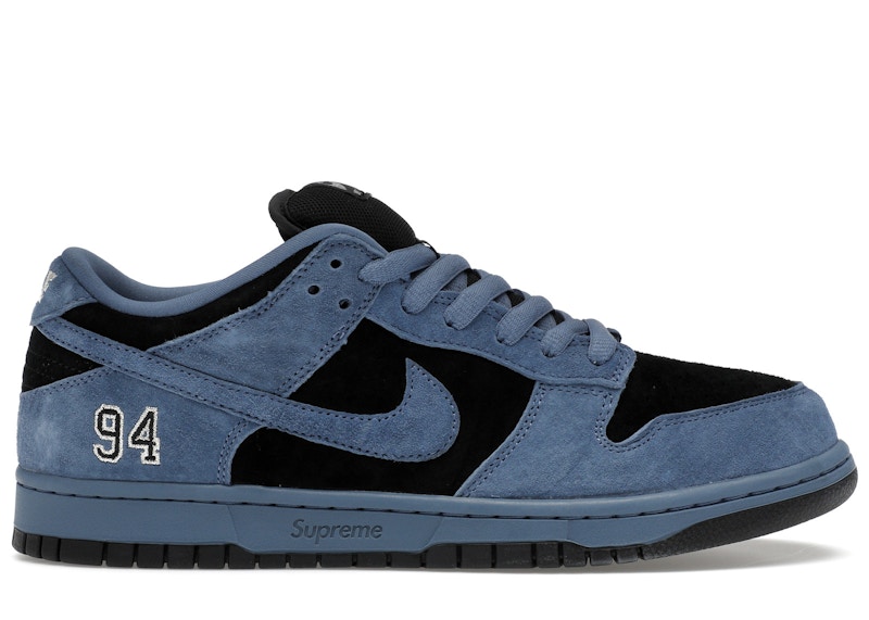 Nike SB Dunk Low Supreme 94 Ocean Fog Men's - HQ8487-400 - US