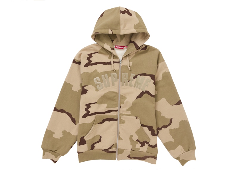 Arc Thermal Zip Up Hooded Sweatshirt Desert Camo Men's - FW24 - US