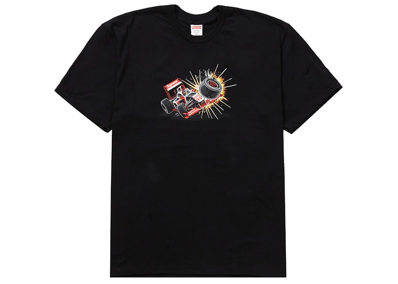 Supreme Crash Tee (FW21) Black Men's - FW21 - US