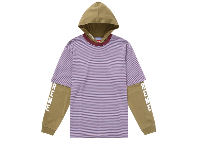 Supreme シュプリーム Layered Hooded L/S Top