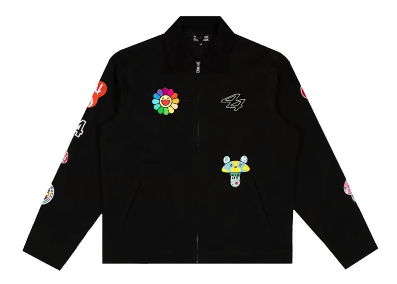 Takashi Murakami +44 Lewis Hamilton F1 Fast Trip Pit Jacket Black