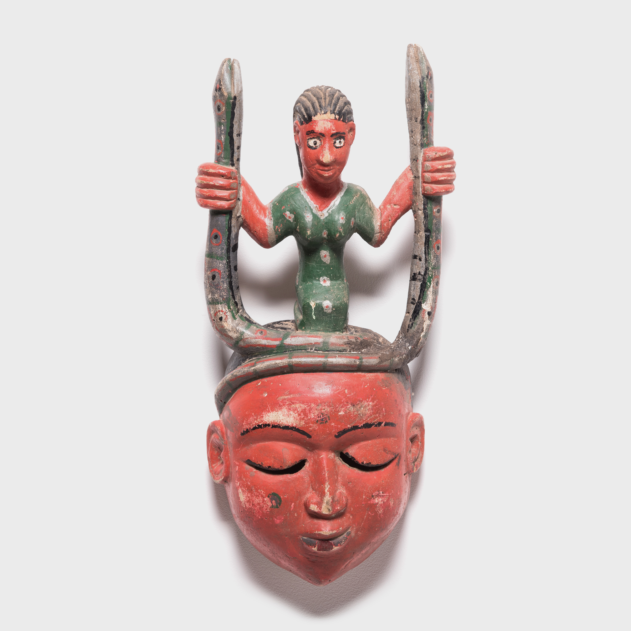 Painted Guro Mami Wata Mask - Browse or Buy at PAGODA RED