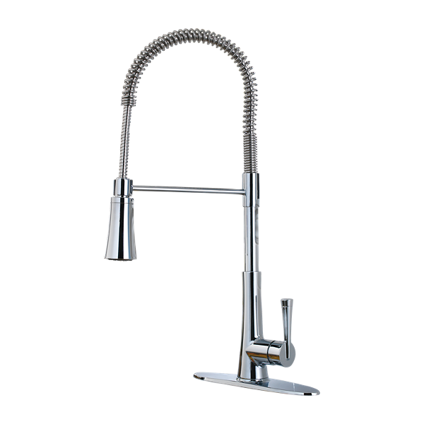 Polished Chrome Zuri LG529-MCC 1-Handle Pull-Down Kitchen Faucet