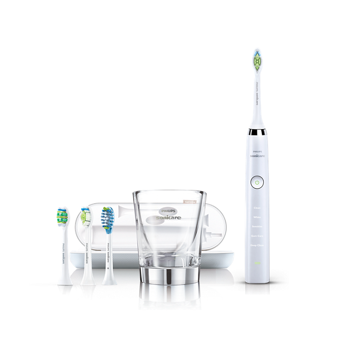 DiamondClean Sonic electric toothbrush - Dispense HX9383/08 | Sonicare