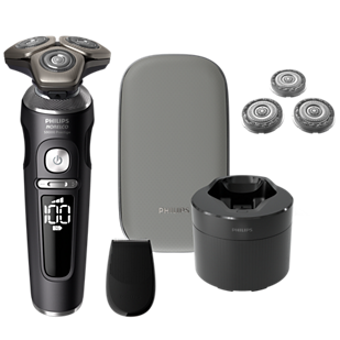 Shaver S9000 Prestige Wet & Dry Electric shaver with SkinIQ SP9840