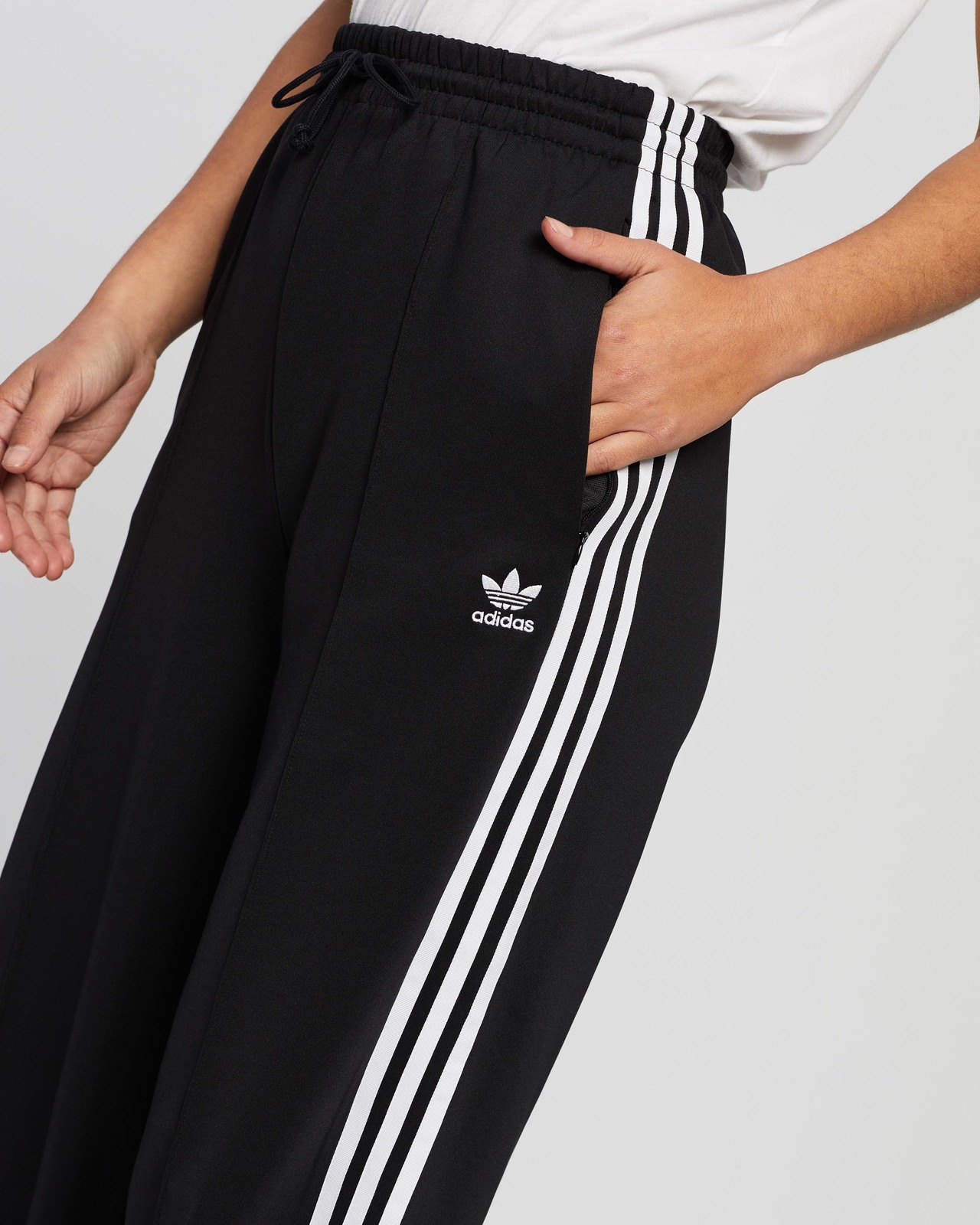 adidas Originals PrimeBlue Relaxed Wide Leg Pants - AirRobe
