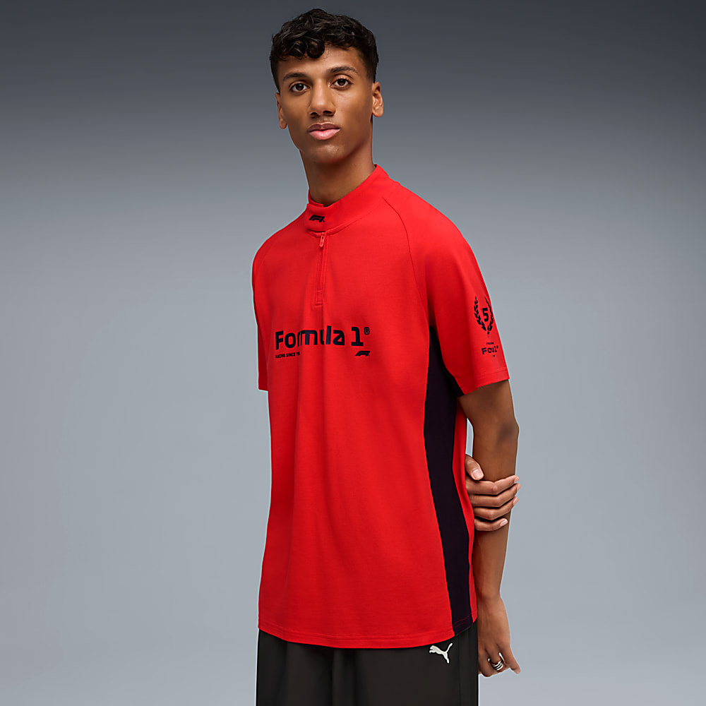 F1® 75yrs Erkek Standart Kesim Polo | Kırmızı | Puma | Sku