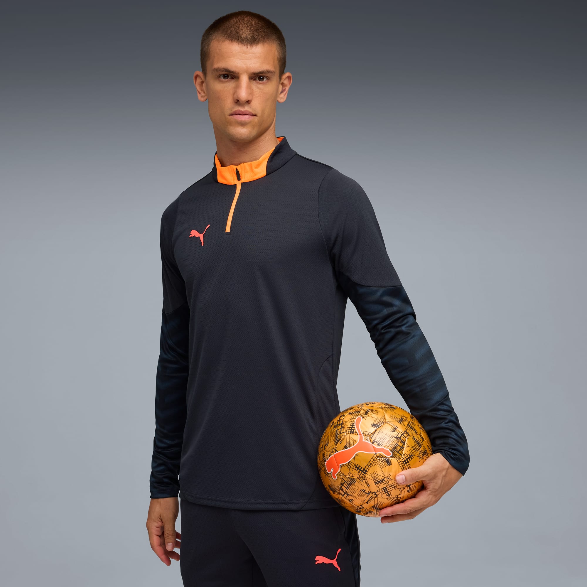 individualCUP Men's Quarter-Zip Soccer Track Jacket | PUMA