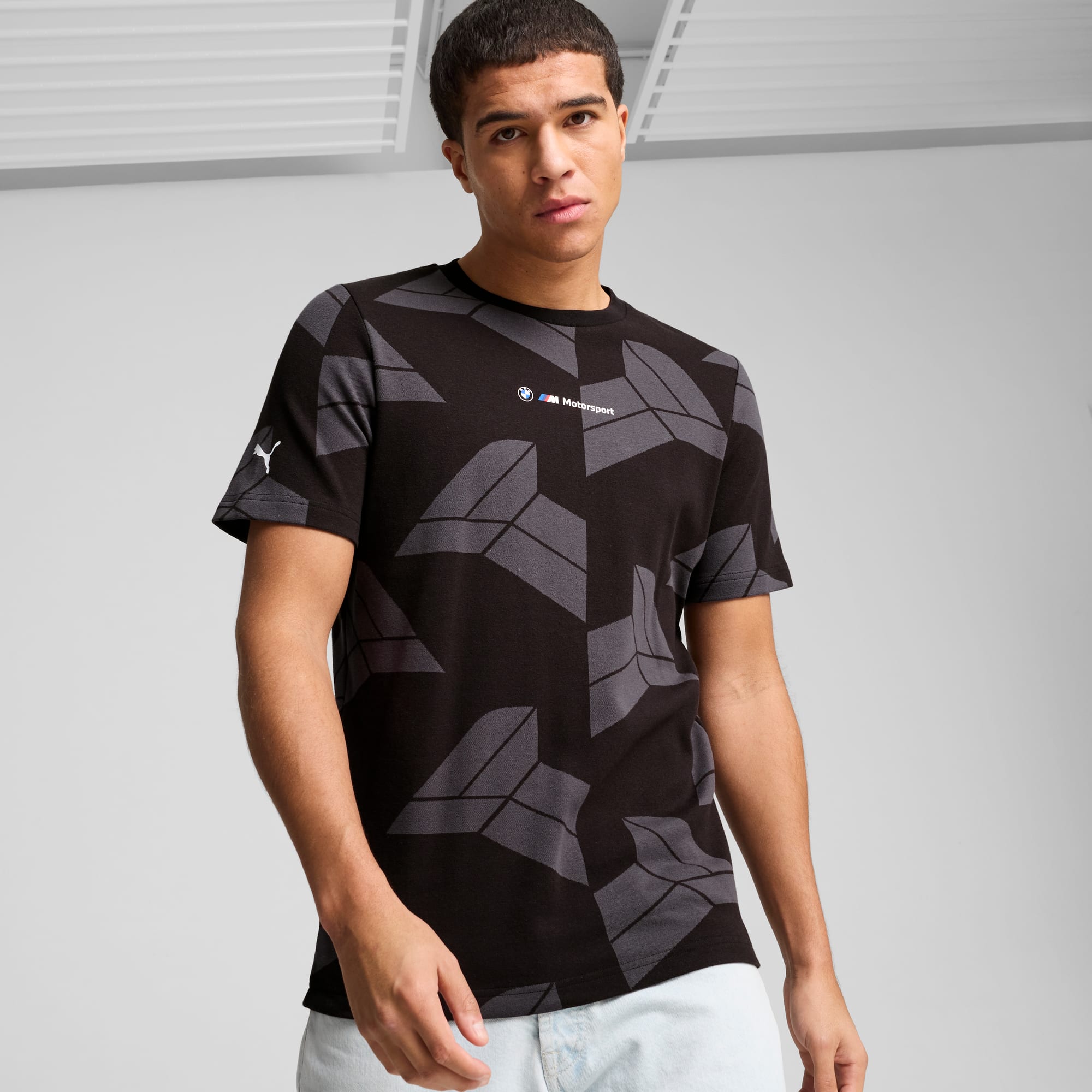 BMW M Motorsport Men's Jacquard Tee | PUMA