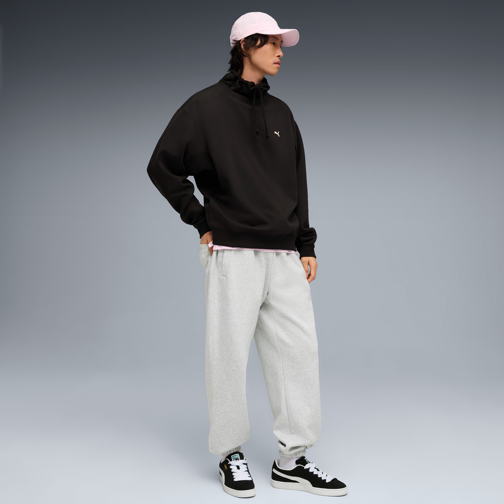 SELECT Essentials Men's Crew Neck Sweatshirt | PUMA