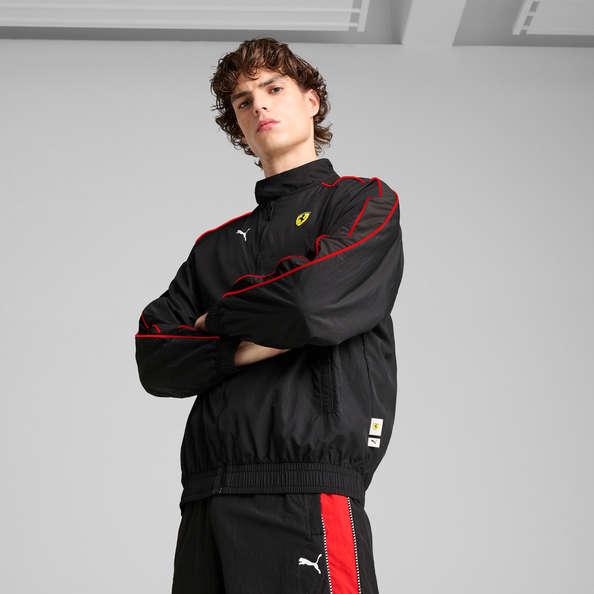 メンズ フェラーリ レース T7 オーバーサイズ ジャケット | PUMA 日本