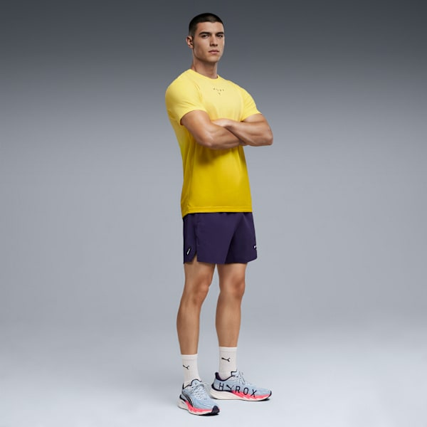 PUMA KUMAMOTO OHZU シャツ ネイビー/イエロー PUMA KUMAMOTO OHZU
