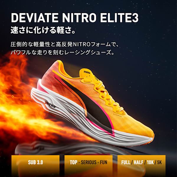 ウィメンズ ディヴィエイト ニトロ エリート 3 FIRE ランニング