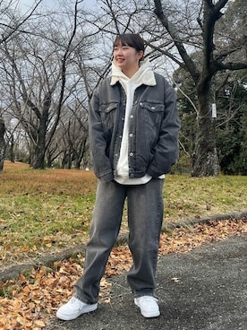 Levi's/リーバイス SILVERTAB(TM) デニムボアジャケット BLACK