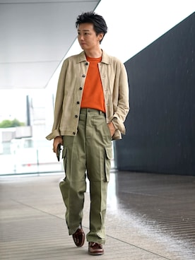 Tangent / M-47 コットンヘリンボーン フィールドパンツを使った人気