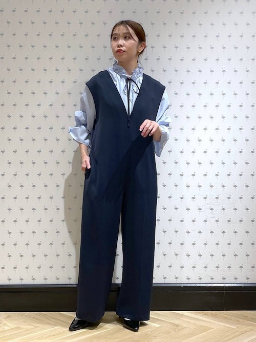 セール】【セレモニー】Vネックオールインワン（サロペット