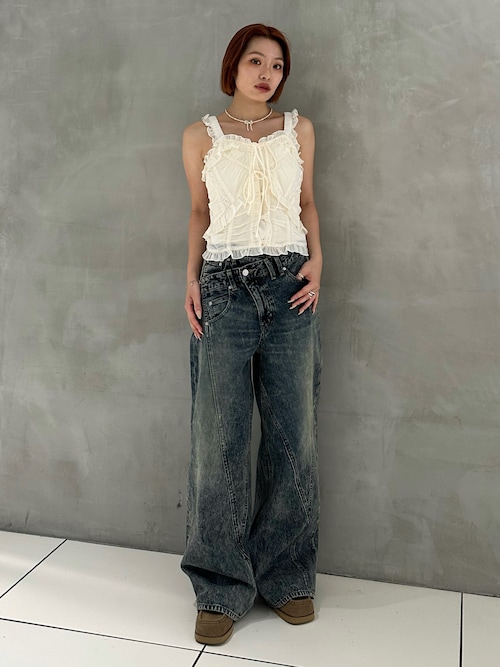 タグ付き未使用 SLY SHEER SQUEEZE CAMI TOPS タグ付き未使用 SLY
