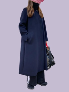 Steven Alan＞ウールビーバー テント コートを使った人気ファッション