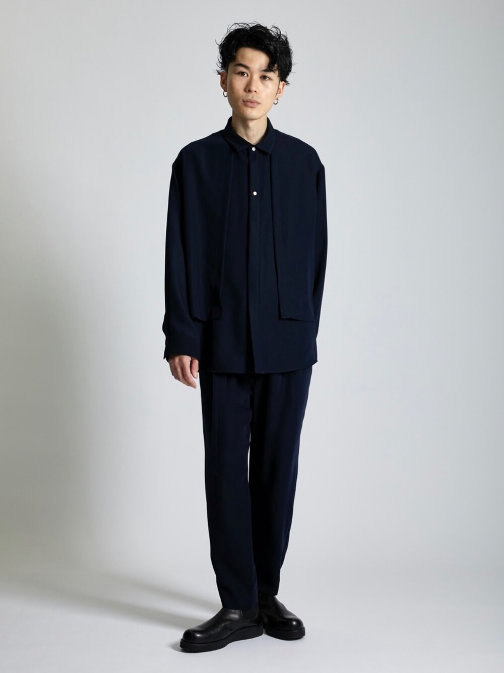CULLNI（クルニ）の「STUDIOUS別注 BELTED SLACKS（スラックス）」 - WEAR