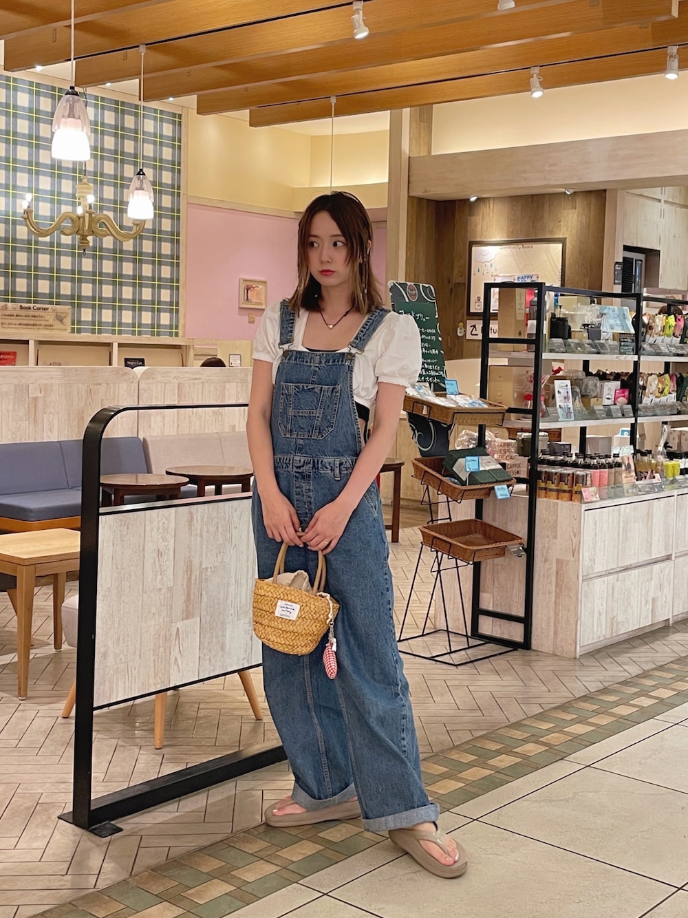 AMO｜ZARAのサロペット/オーバーオールを使ったコーディネート - WEAR