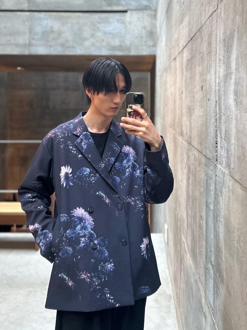 lad musician ラッドミュージシャン 花柄 パンツ LAD MUSICIAN ラッド