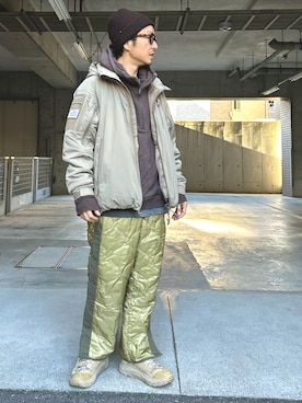 Abu Garcia × is-ness/アブガルシア×イズネス CLOUD PADDING JACKET